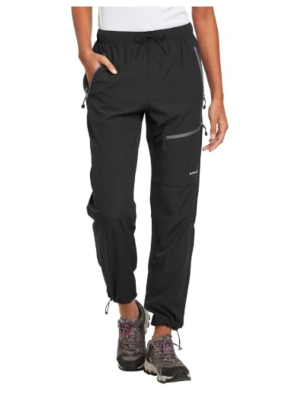 BALEAF Women's Hiking Cargo Pants Quick Dry Lightweight Waterproof Rain Pants